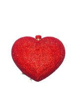 Crystal Hearts Clutch Bag - Bling Pockets