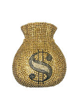 Crystal Money Clutch Bag - Bling Pockets