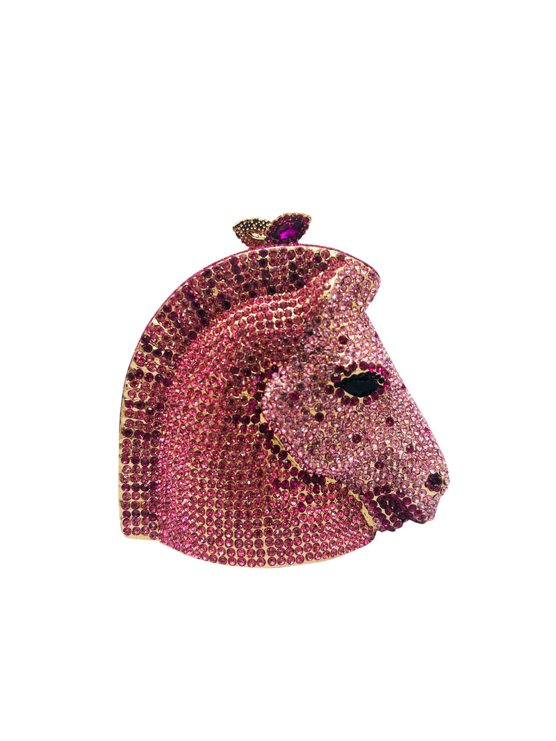 Crystal Horseheads Bag Clutch - Bling Pockets