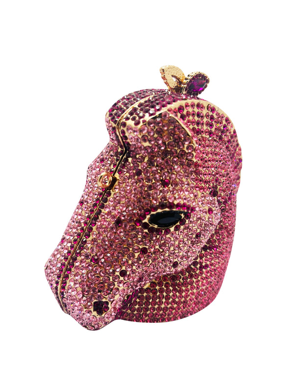 Crystal Horseheads Bag Clutch - Bling Pockets