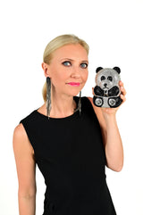 Panda Clutch Bag - Bling Pockets